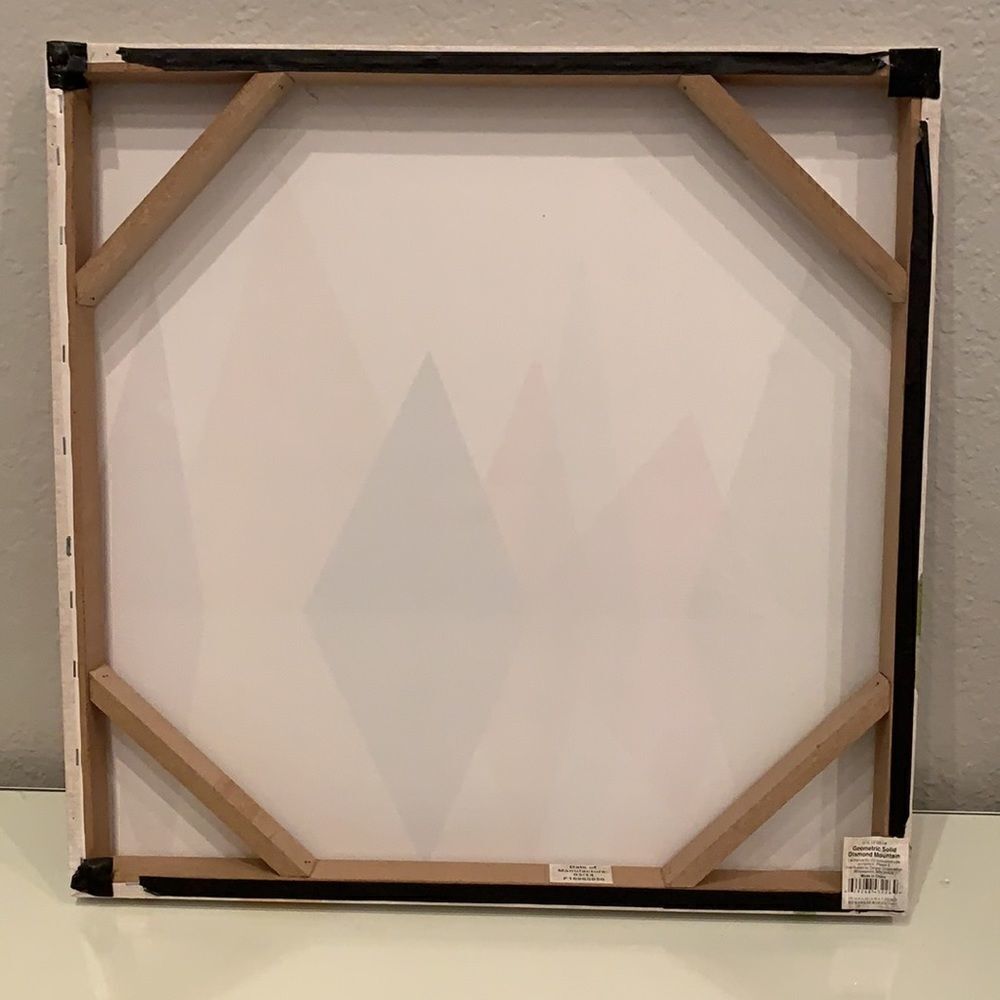 Canvas Abstract Wall Hanging - Picture 6 of 6